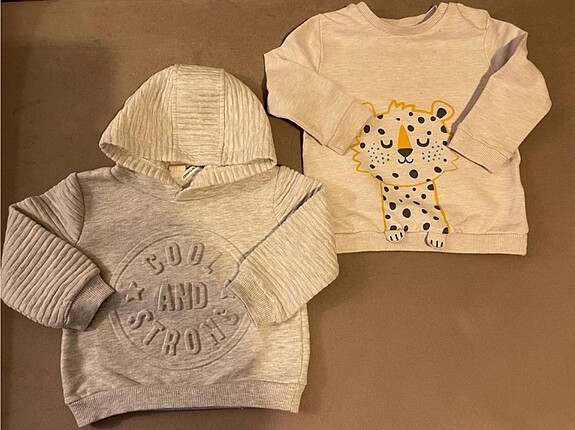 Koton ve Lcw Sweatshirtler 9-12 ay
