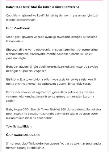 Diğer Bebek bisiklet