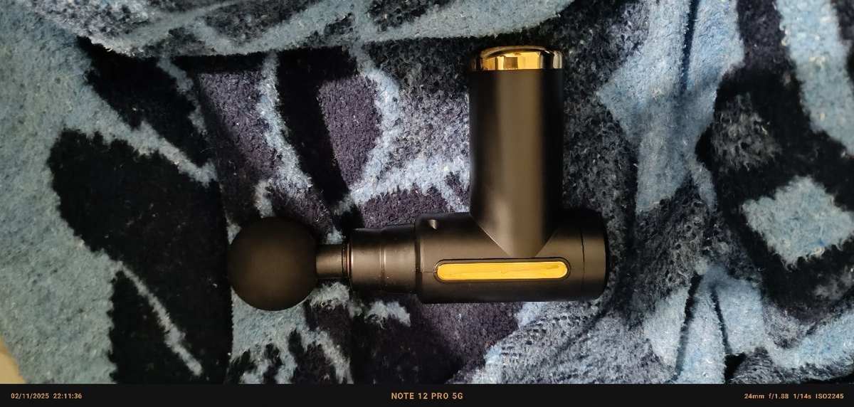 AUHMA Masaj Tabancası Seti Gold - Görsel 4