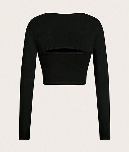 Sheinside Detay Crop