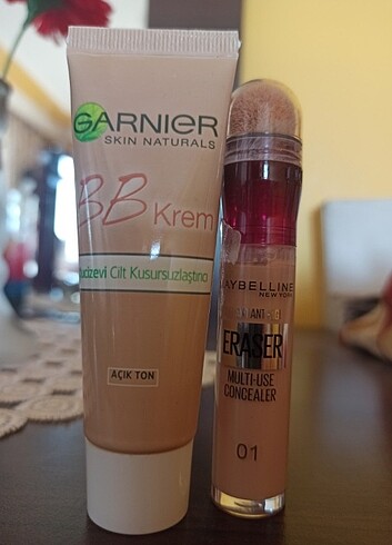 Maybelline Kapatıcı ve bb krem 