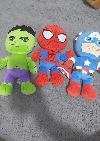 Diğer Renkli Marvel Sünger Oyuncak Seti