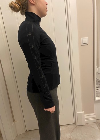 BEYMEN CLUB Siyah Yüksek Yaka Kadın Ceket - Görsel 3