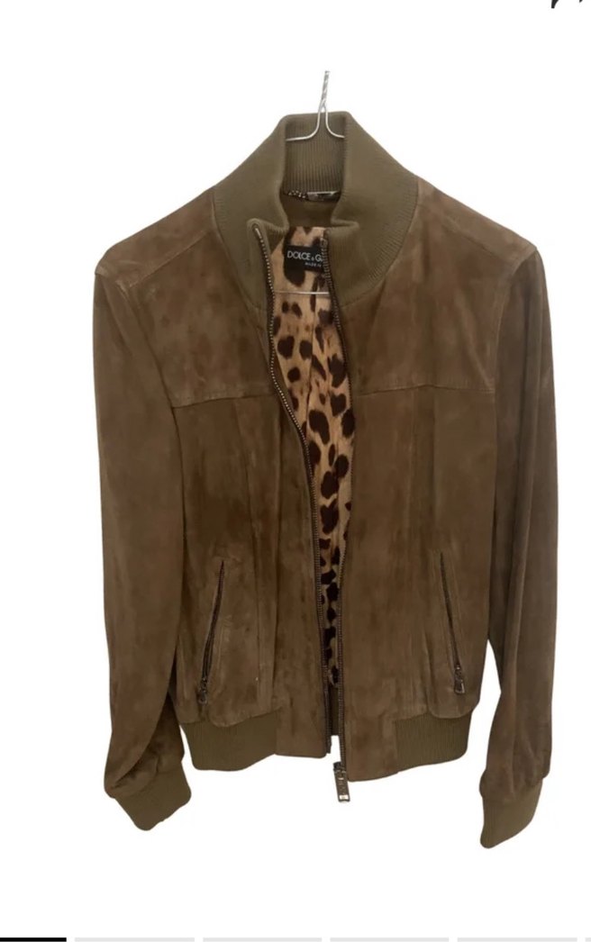 ORJİNAL DOLCE GABBANA Kahverengi  Kadın Ceket - Görsel 2