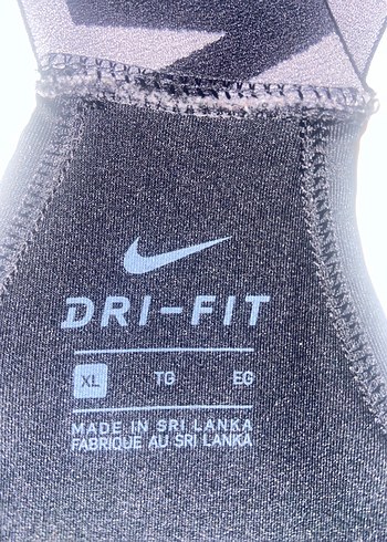 ORJİNAL NİKE  Siyah Spor askılı atlet - Görsel 6