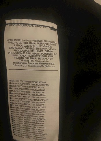 ORJİNAL NİKE  Siyah Spor askılı atlet - Görsel 5