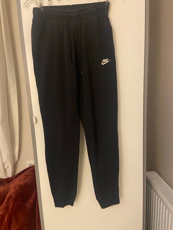 orjinal Nike Siyah Kadın Eşofman Altı - Görsel 2