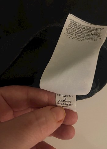 ORJİNAL ANTRASİT RENK NİKE CROP - Görsel 5