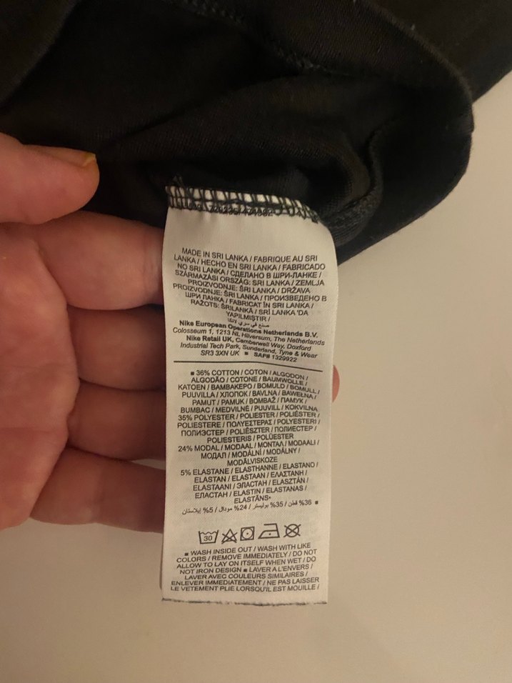 ORJİNAL ANTRASİT RENK NİKE CROP - Görsel 4