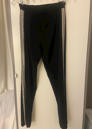 Kadın Siyah Regular Fit Kumaş Pantolon - Görsel 3