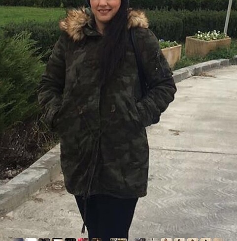 38 Beden haki Renk BERSHKA MONT