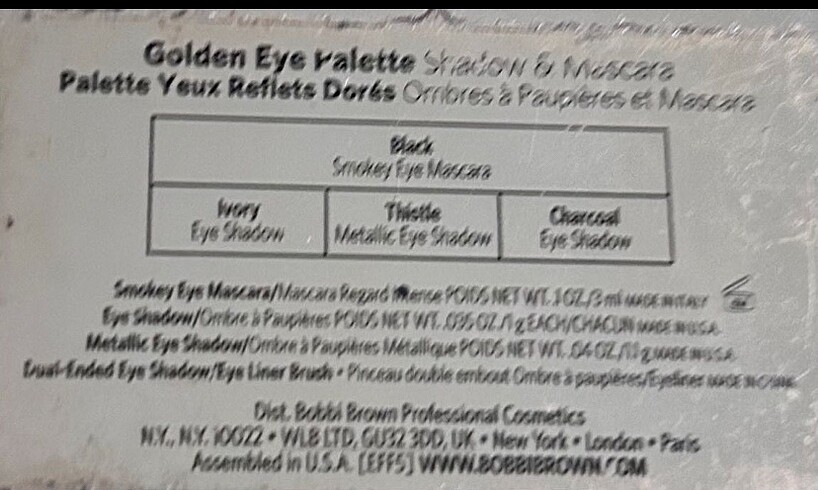 Beden BOBBİ BROWN 3 lü FAR PALETİ
