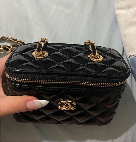 Chanel Rugan Çanta Zincirli