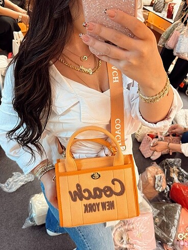 Coach tote çanta