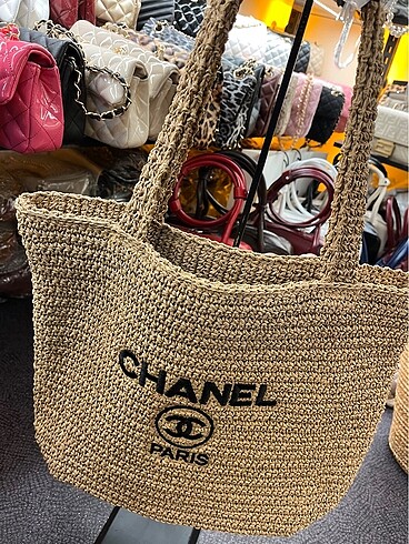 Chanel hasır plaj çantası