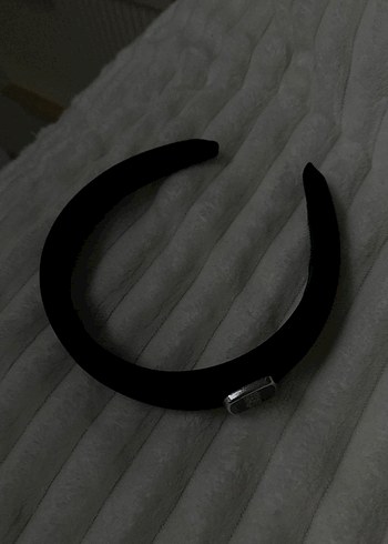 Siyah Kadın günlük taç - Görsel 2