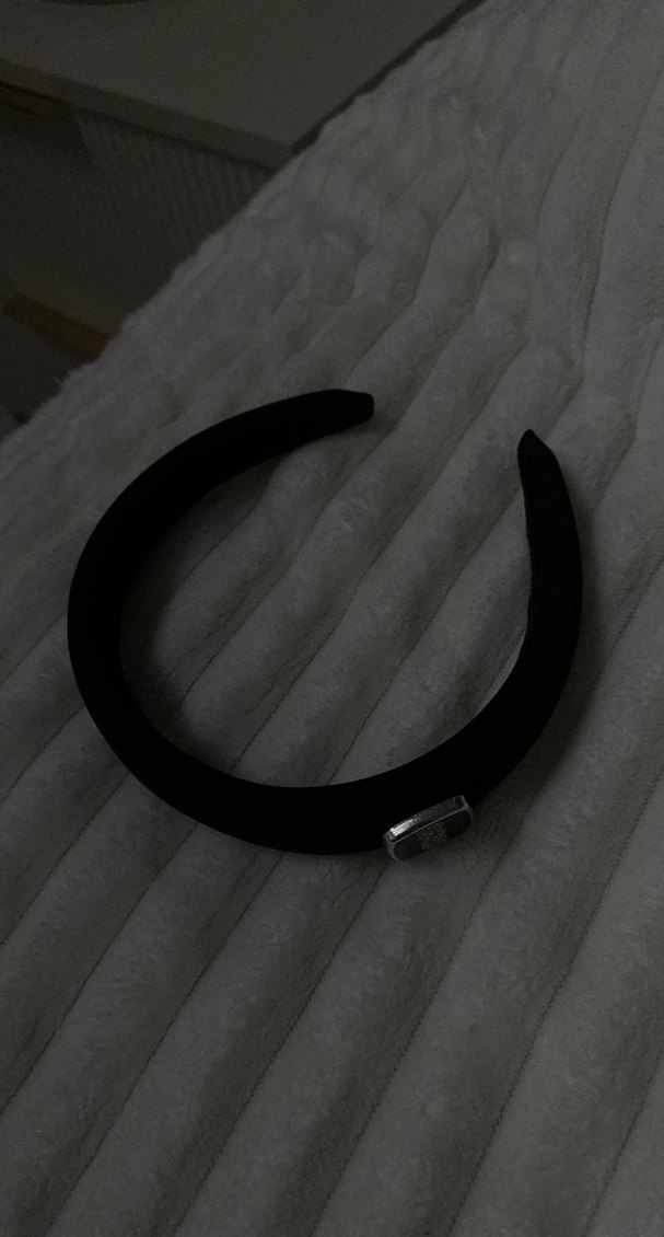 Siyah Kadın günlük taç - Görsel 2