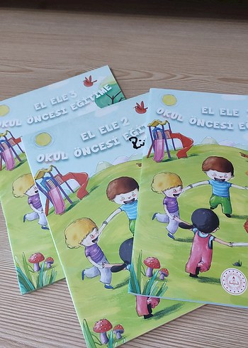 Okul Öncesi Eğitim El Ele 1-2 Kitap Seti