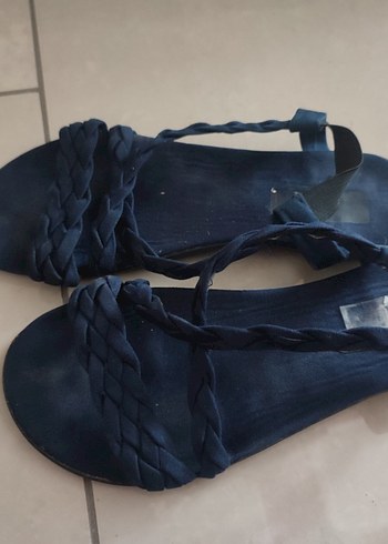 Diğer Lacivert Kadın Sandalet