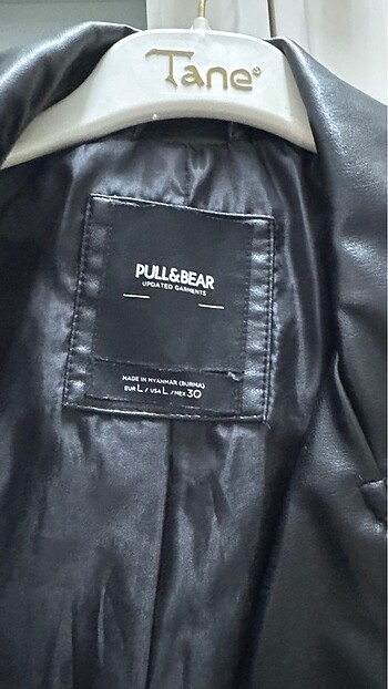l Beden PULL&BEAR DERİ CEKET