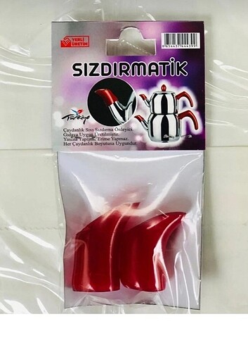 2 li çaydanlık ucu için sızdırmatik 