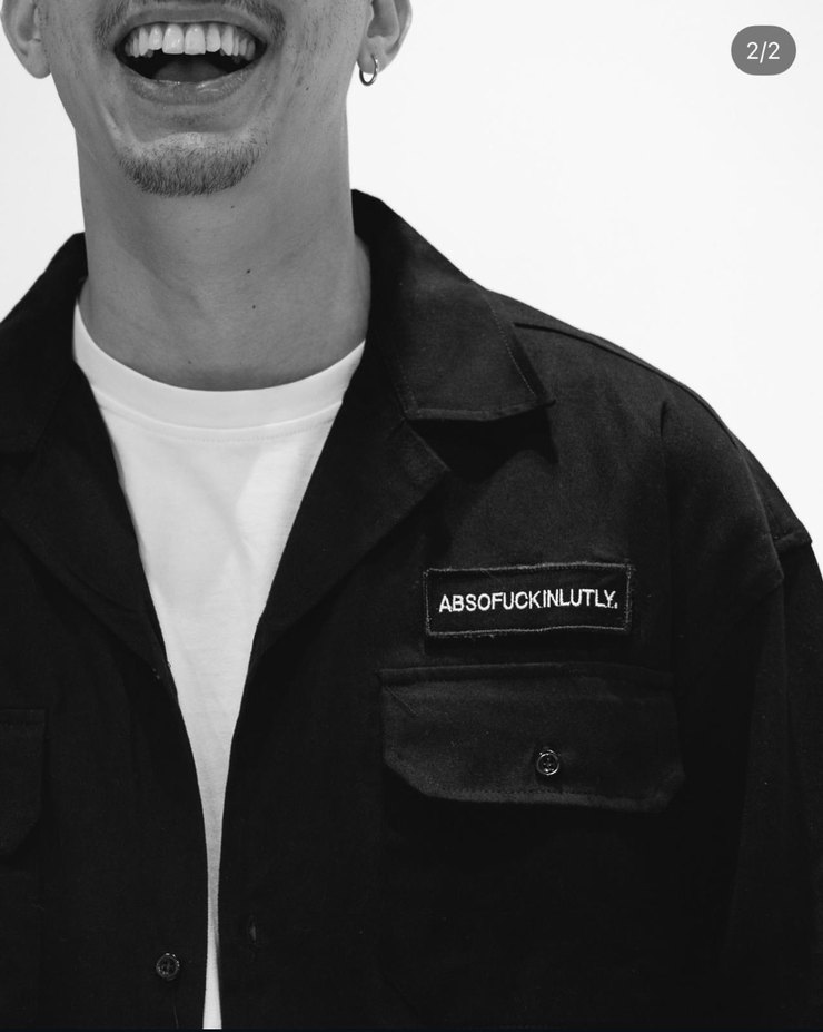 Siyah Düğmeli Kısa Kollu Erkek Gömlek - Görsel 3