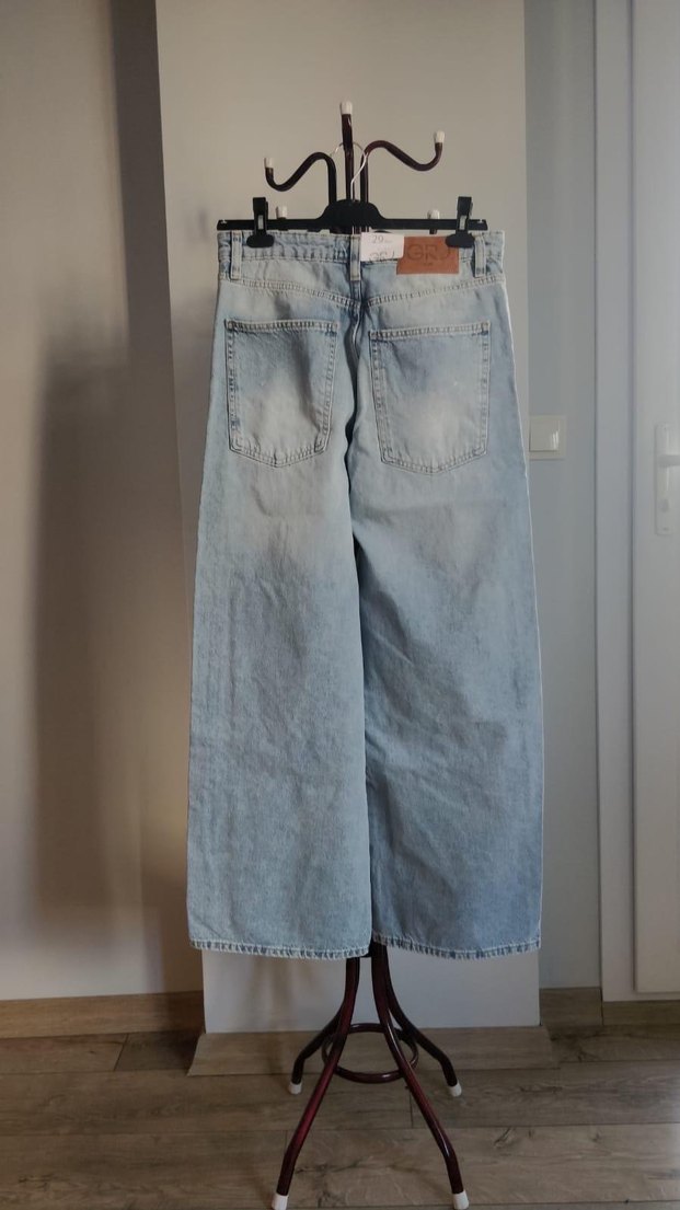 Bol kesim baggy jean pantolon - Görsel 2