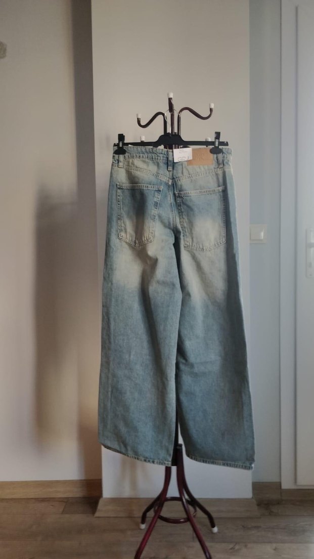 Baggy jean pantolon - Görsel 2