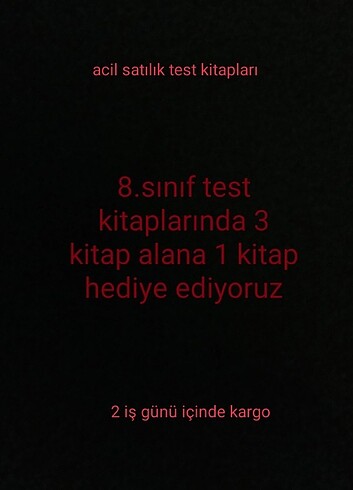 8.sınıf test kitabı