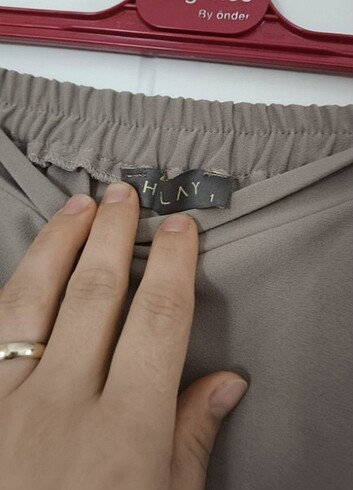 40 Beden camel Renk Hilay krep takim