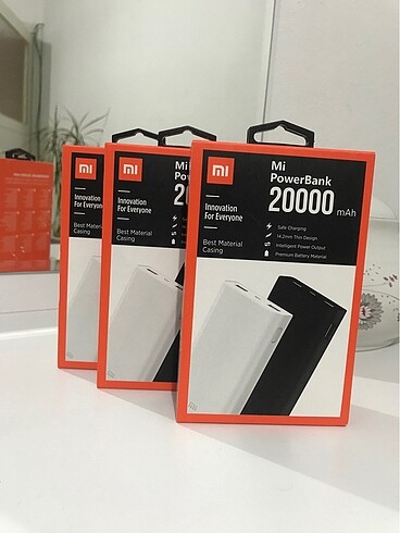 Xiaomia mi 20.000 mah powerbank