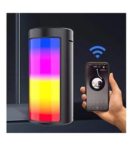 Gece Lambalı Bluetoothlu hoparlör