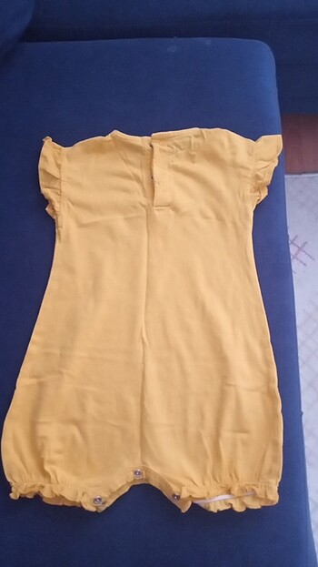 1 Yaş Beden sarı Renk Salopet