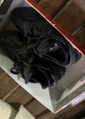 Siyah nike spor ayakkabı - Görsel 7