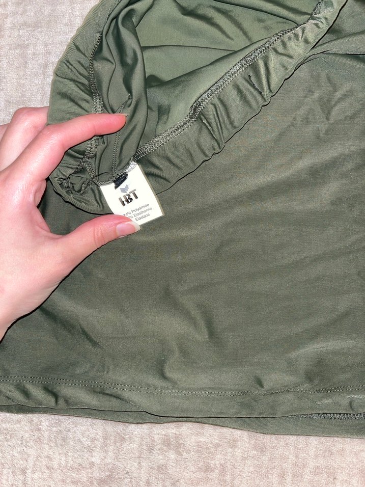 Yeşil Spor Mini Etek - Görsel 2