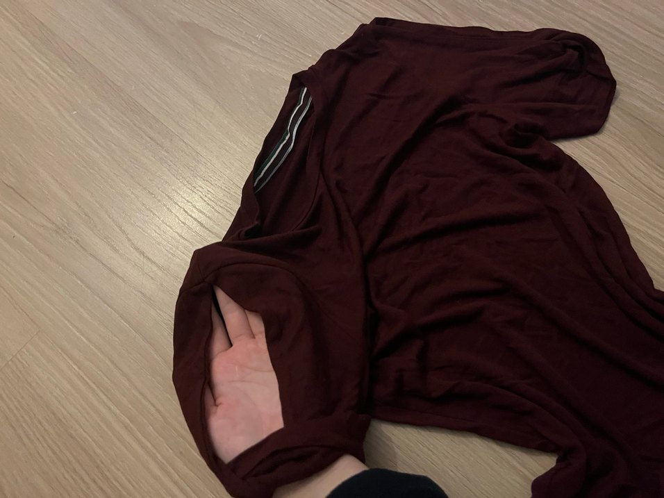 Bordo tişört - Görsel 4