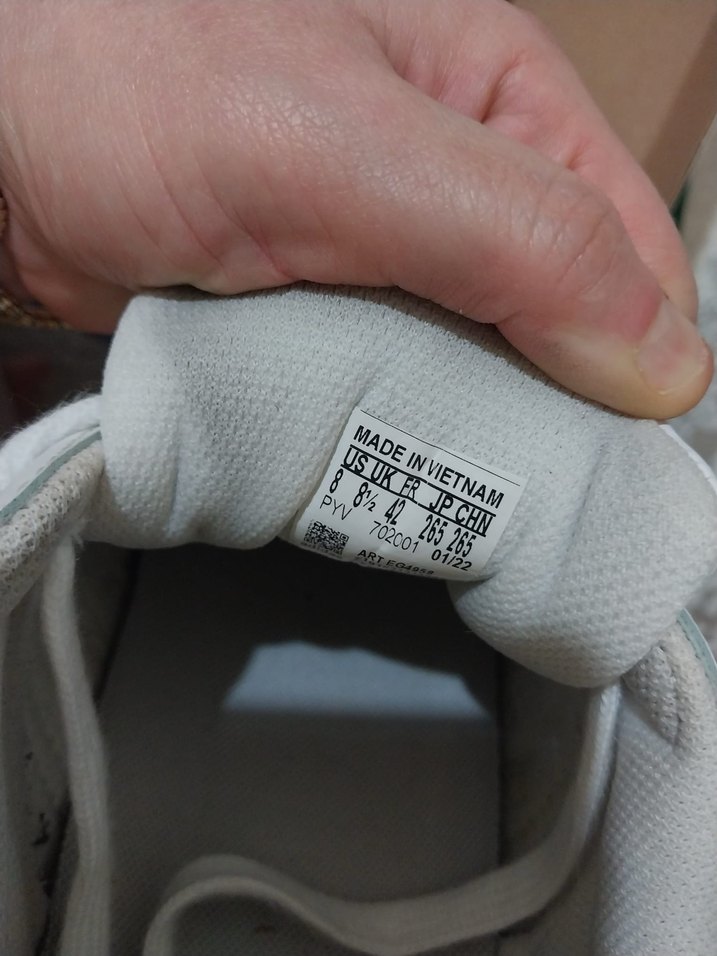 Beyaz süperstar Adidas erkek spor ayakkabı - Görsel 3