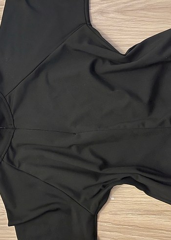 Siyah Fermuarlı badi - Görsel 2