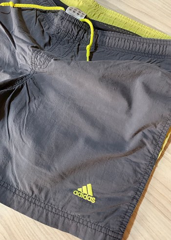 Gri Adidas Erkek Mini Deniz Şortu - Görsel 4