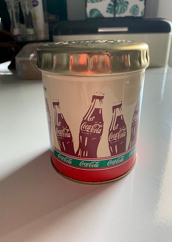 Coca-Cola Temalı Saklama Kabı