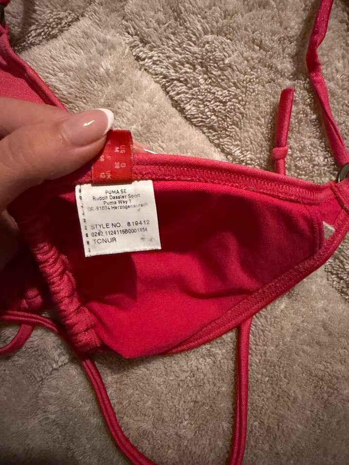 Puma Pembe İpli Bikini Üstü - Görsel 5