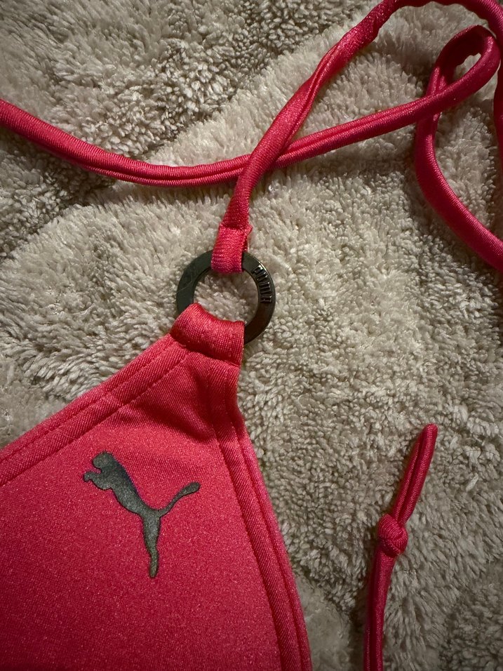Puma Pembe İpli Bikini Üstü - Görsel 2