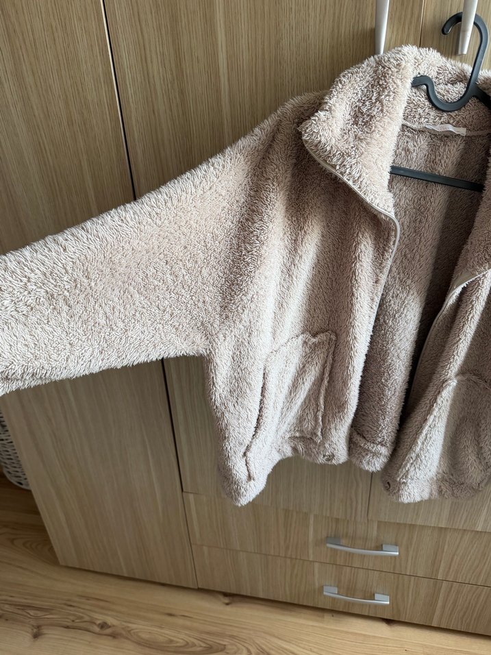 Kadın Midi Peluş Ceket - Görsel 3