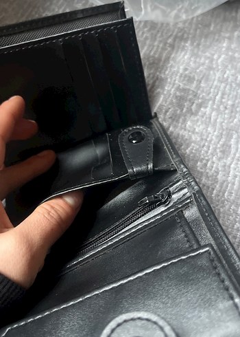 Siyah Minimalist Erkek Cüzdan - Görsel 5