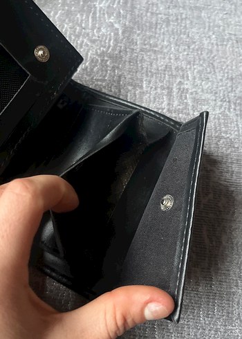 Siyah Minimalist Erkek Cüzdan - Görsel 7