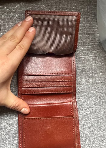 Hunter Parlak Kahverengi Erkek Cüzdan - Görsel 4