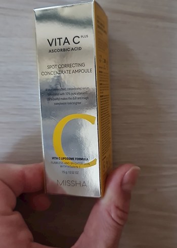 Missha Vita C Plus Leke Giderici Konsantre Ampul