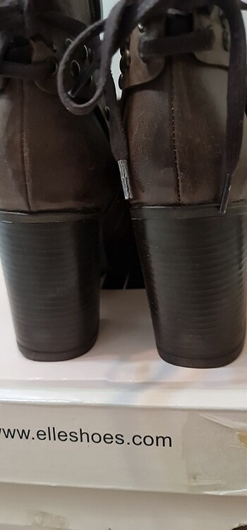 38 Beden kahverengi Renk Elle shoes