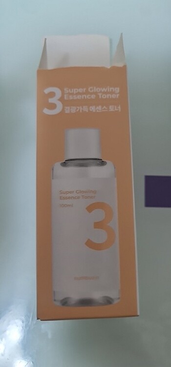 Numbuzin glowing toner