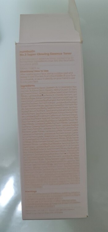 Diğer Numbuzin glowing toner